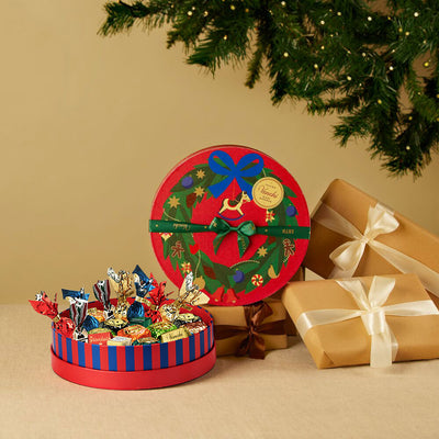 Venchi 2025 Christmas Medium Round Hamper
