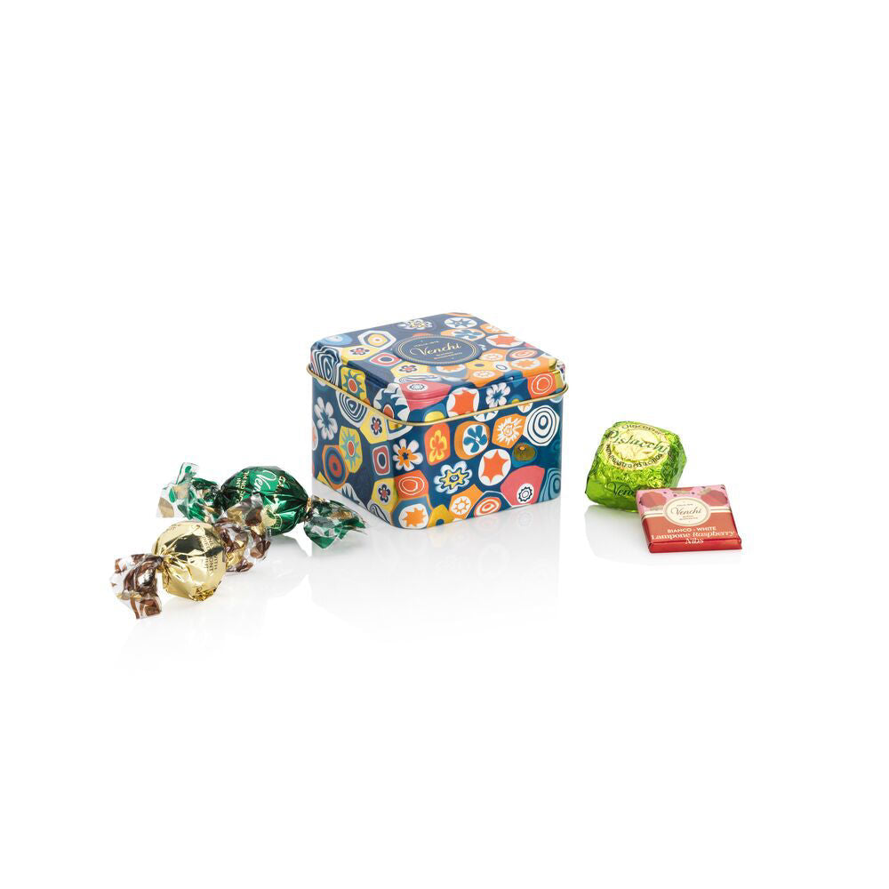 Murrine Mini Square Metal Tin