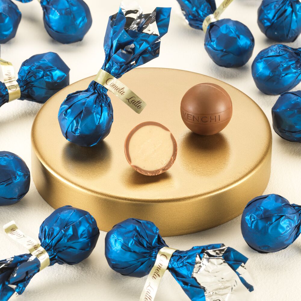 Venchi 2025 Christmas Blue Milk Comets