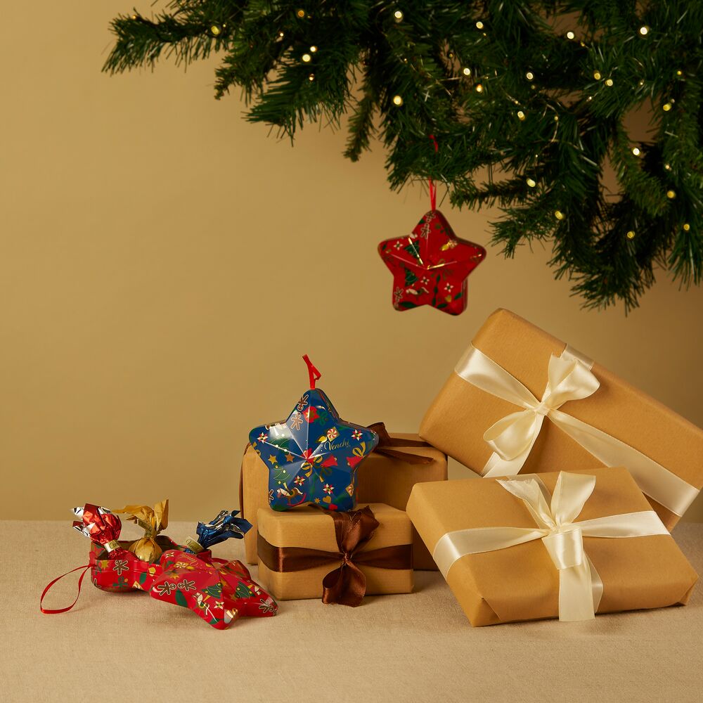 Christmas Star Tin Box