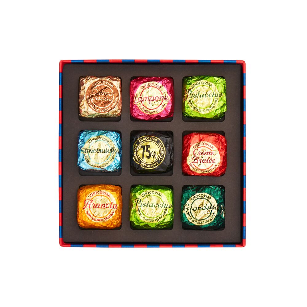 聖誕Chocoviar巧克力方形禮盒