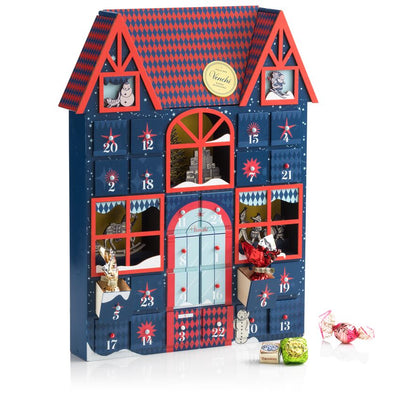 Christmas Wooden Advent Calendar (Blue)