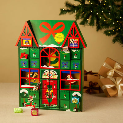 Venchi Christmas Wooden Advent Calendar 355 g
