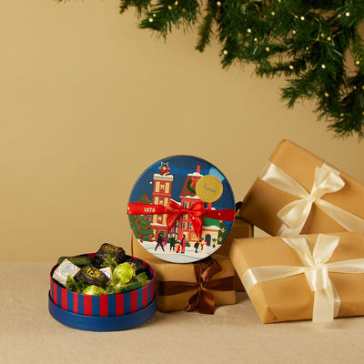 Venchi 2025 Christmas Small Round Hamper