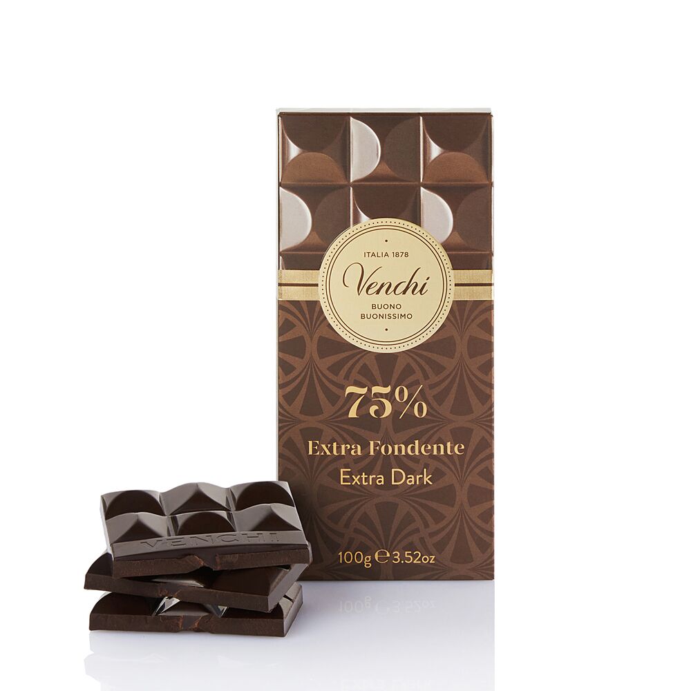75% Dark Chocolate bar 100 g