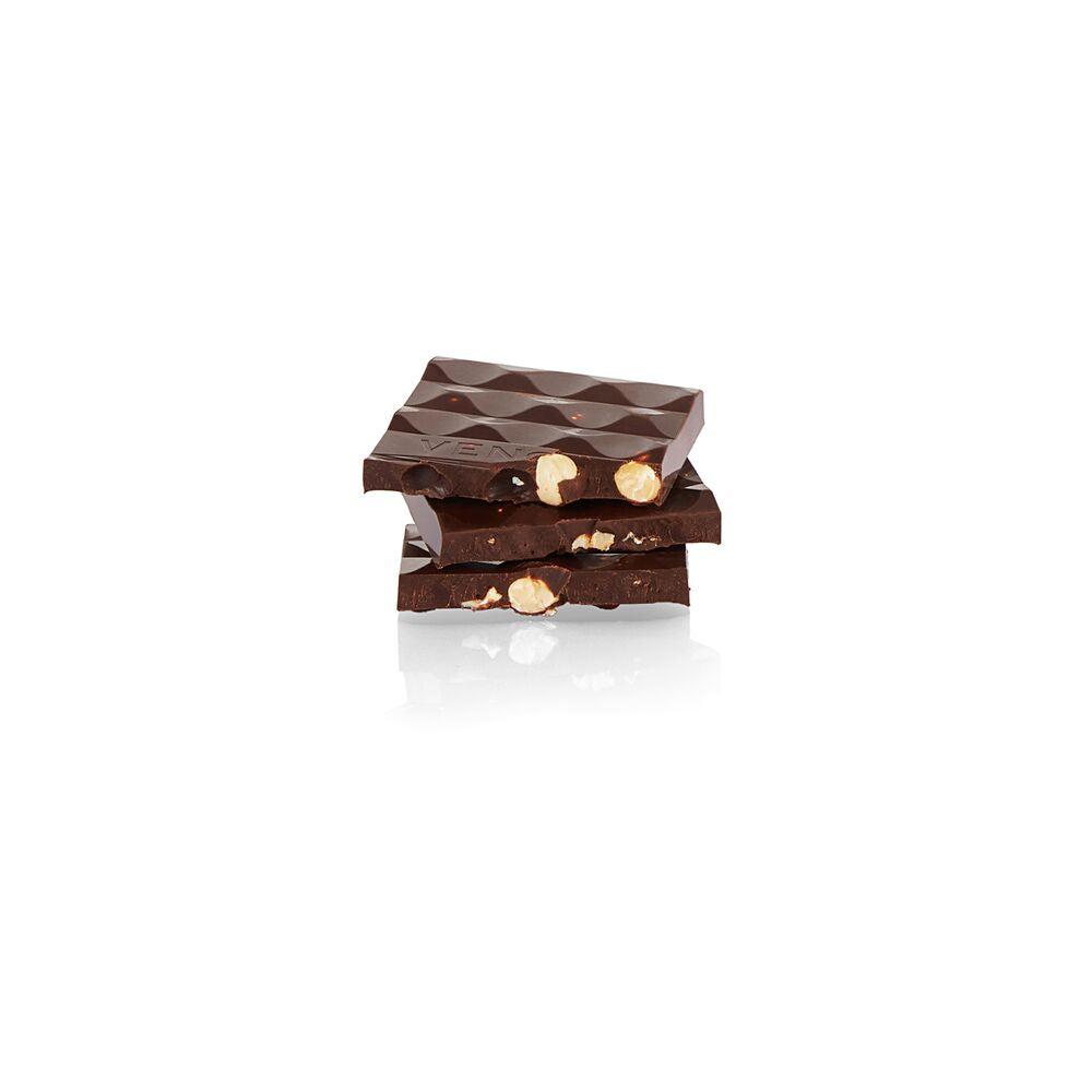 Dark Chocolate Hazelnut -70% Sugars bar 100 g