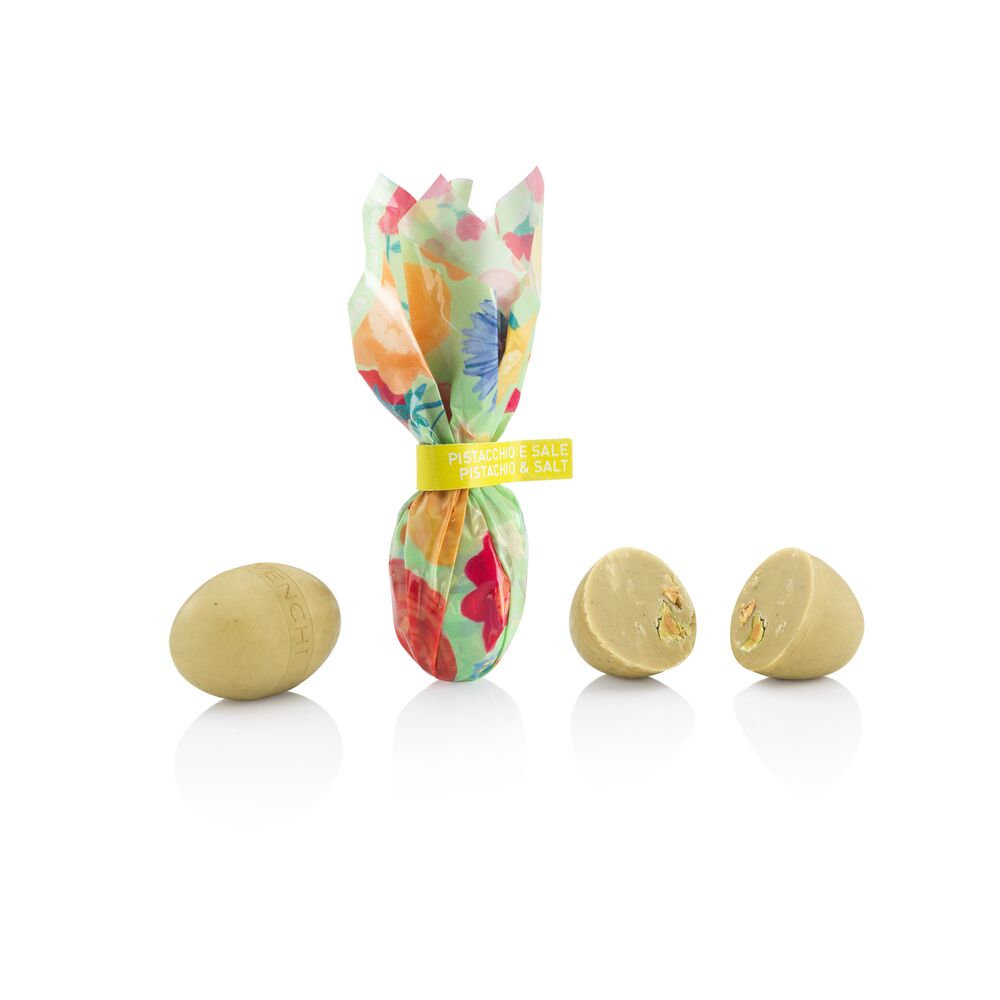 Pistachio Mini Chocolate Eggs 100g