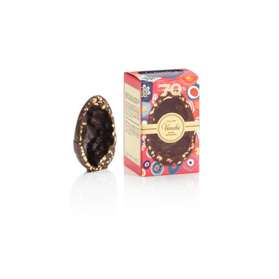 Mignon 70% Extra Dark Chocolate with Hazelnuts Egg