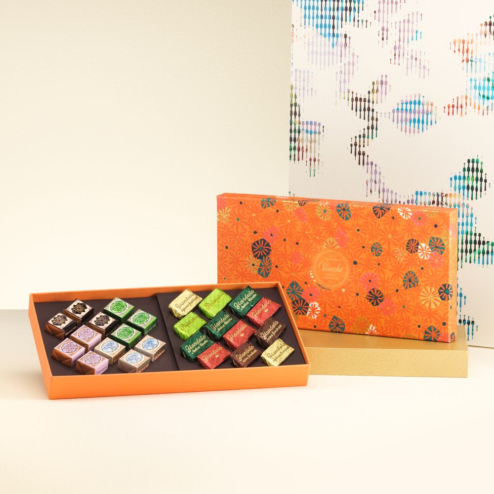 Murrine Cremino & Gianduja Rectangular Gift Box