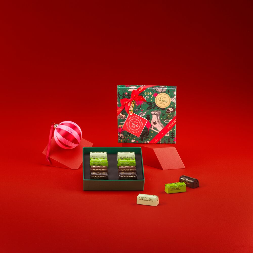 Christmas Ingot Square Gift Box