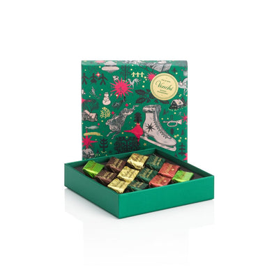 Christmas Gianduja Square Gift Box