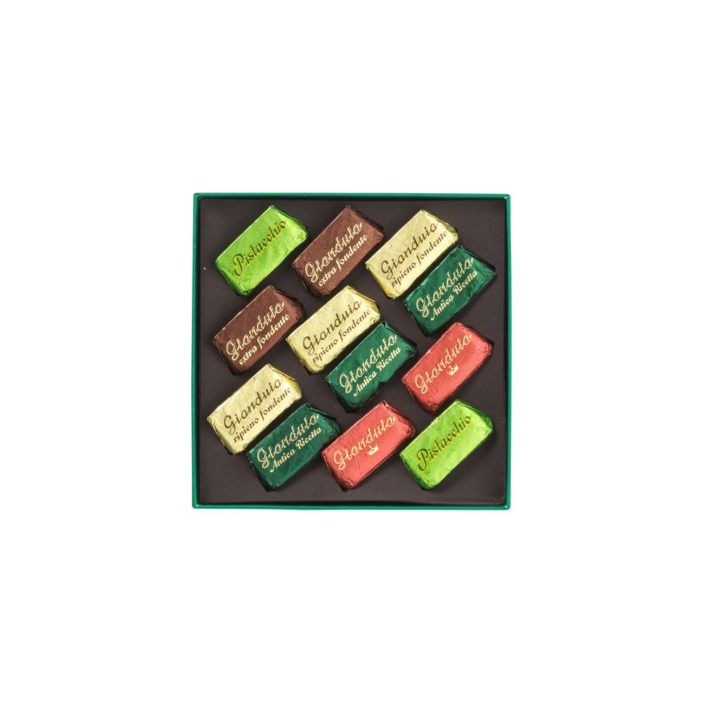 Christmas Gianduja Square Gift Box