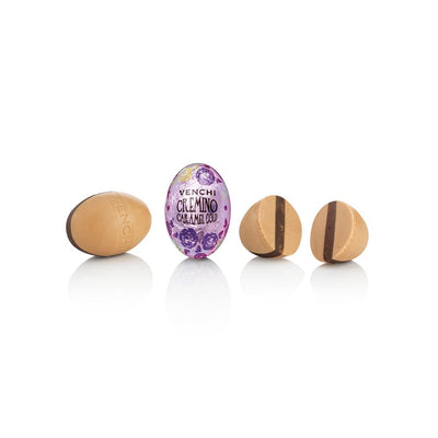 Gold Caramel Cremino mini chocolate eggs 100 g