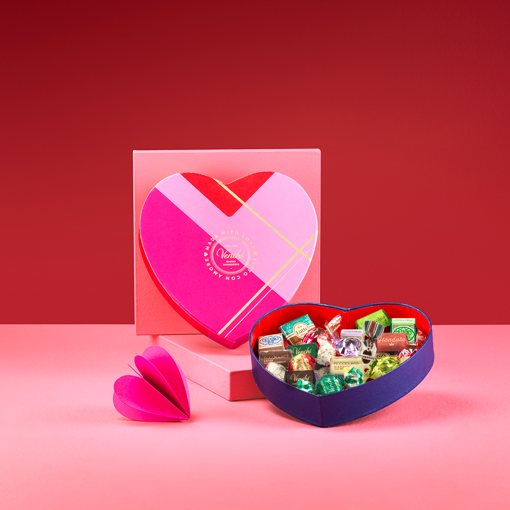 Valentine Chocolate Heart Shape Gift Box